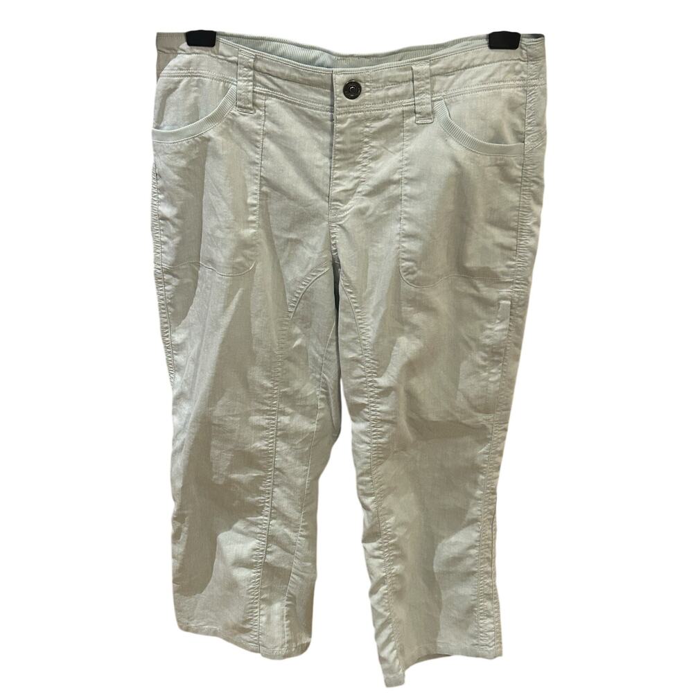 Kuhl Light Blue Cropped Pants Women's size 8